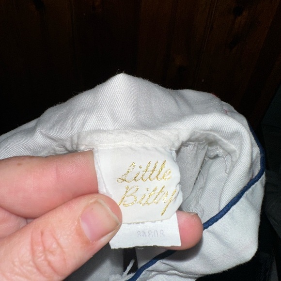 Little Bitty Sailor Suit Vintage Romper For Boys size 3T - Picture 3 of 4